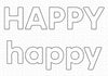Happy Words Die-namics