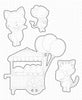 SY Cotton Candy Critters Die-namics