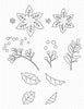 Winter Poinsettias Die-namics