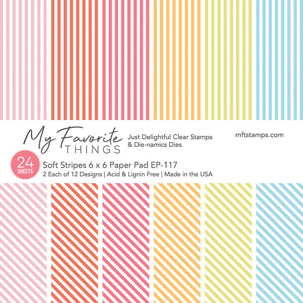 Soft Stripes Paper Pad