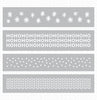 Winter Stencil Strips