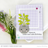 Springing for Houndstooth Paper Pad