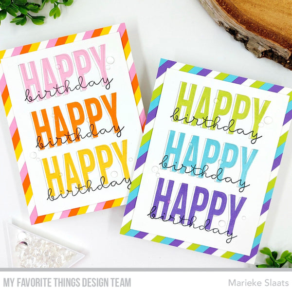 Happy Birthday Presents Craft Stamp - Simply Stamps