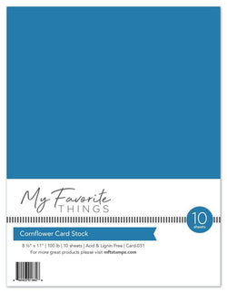 Cornflower Card Stock