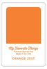 Orange Zest Premium Dye Ink Pad