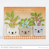 Springing for Houndstooth Paper Pad