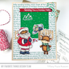 Christmas Text Paper Pad