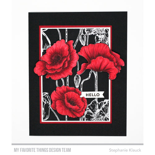 Take Another Look at the Spotlight Poppies Card Kit before Making It Yours Tomorrow!