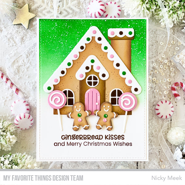 BACK IN STOCK: Bake up Something Sweet with the Gingerbread House Die Set!