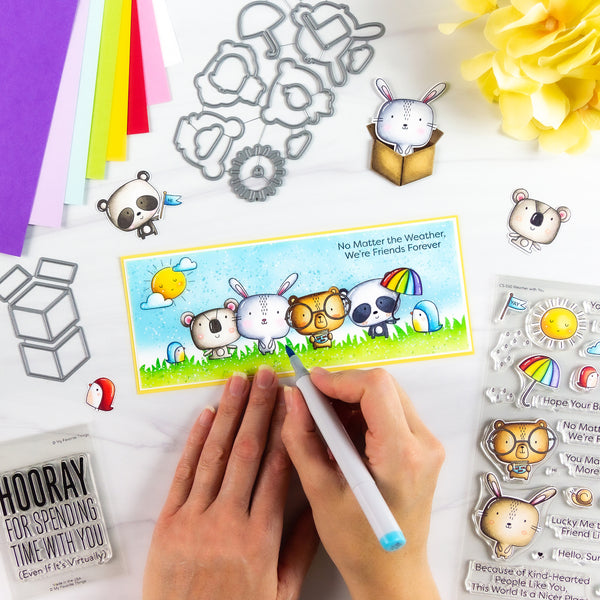 Tell Your Friends They Make Everything Better with the Irresistible Weather with You Card Kit