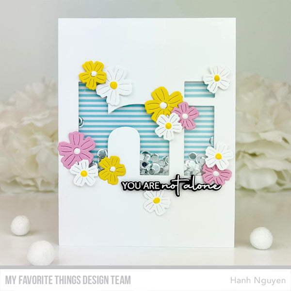 Combining New and Older Products for a Fun Shaker Card!