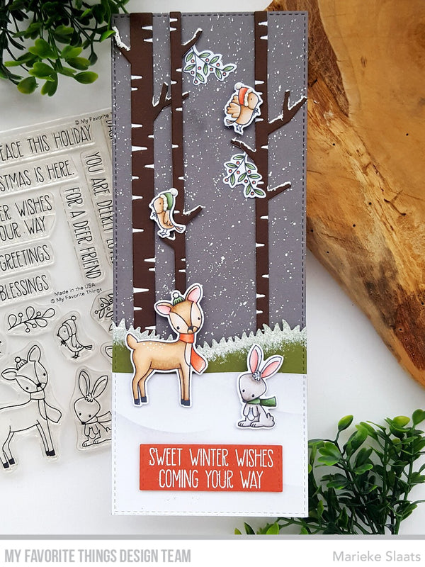 Slimline Challenge - Winter Scenes