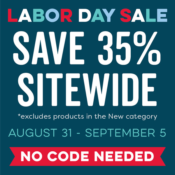 Labor Day Savings Start NOW — Save 35% Sitewide + Play Along with Weekly Sketch Challenge 609