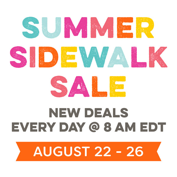 New MFTv with Mindy Eggen AND a Summer Sidewalk Sale! New Deals Every Day — Order Your Must Haves Now!