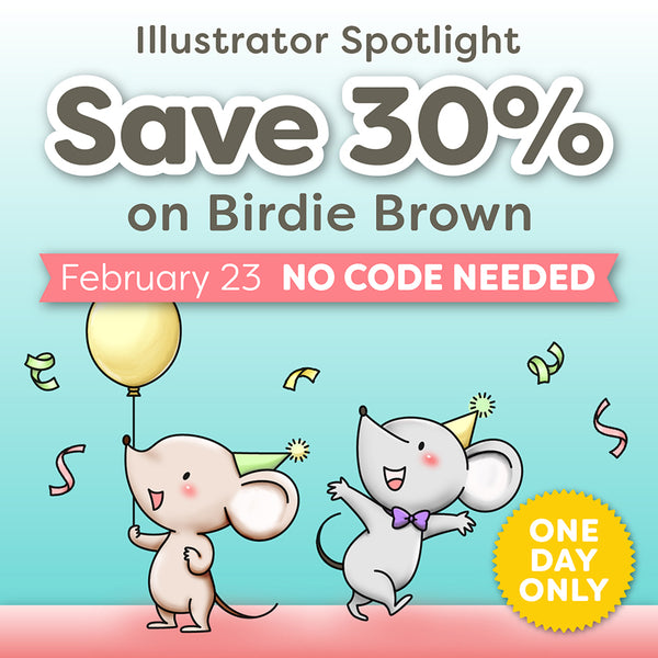 TODAY ONLY: Save 30% on Birdie Brown plus Play Along with a New Ready, Set, Christmas!