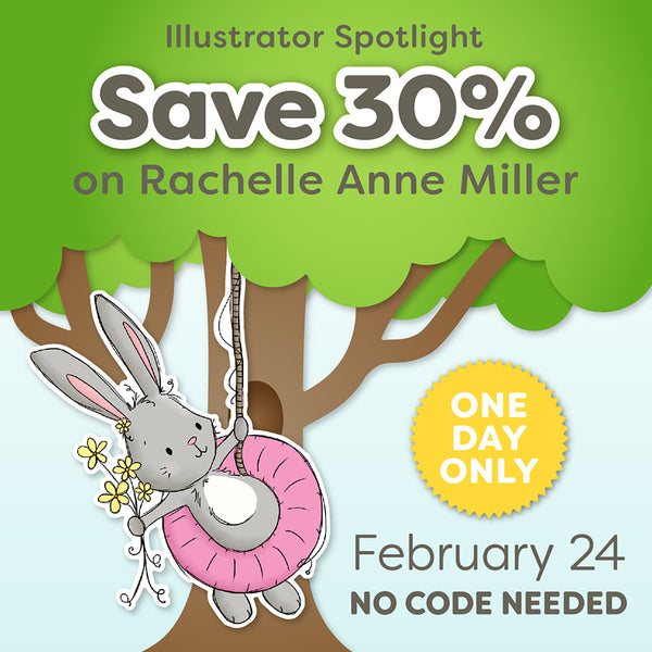 Order Now to Save 30% on Rachelle Anne Miller Designs PLUS Play Along with the February Outside the Box Challenge