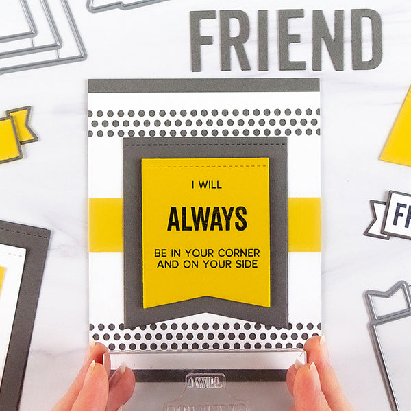 Craft Cards As Unique As Your Cherished Friends with the Friendship Card Kit