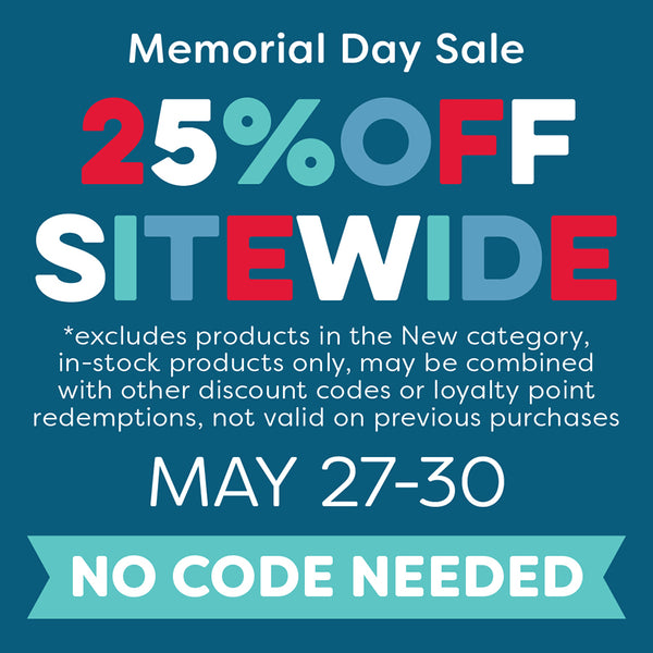 Time to Fill Your Cart! Order Now to Save 25% Sitewide. Plus, Check Out a Dimensional Dad Duo from Laura Bassen