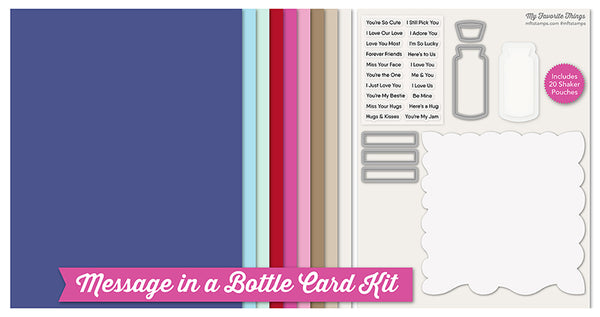 Add the Message in a Bottle Card Kit to Your Cart Now!