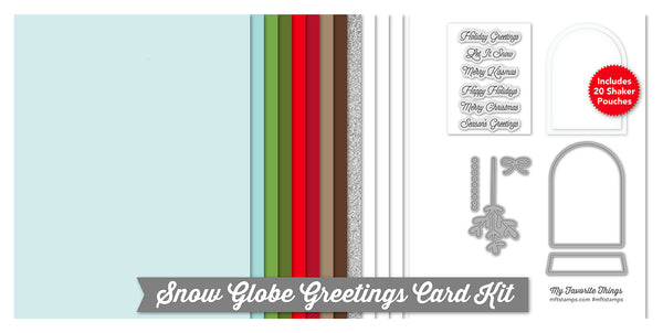 It’s Time to Get Merry…Add the Snow Globe Greetings Card Kit to Your Cart Now!