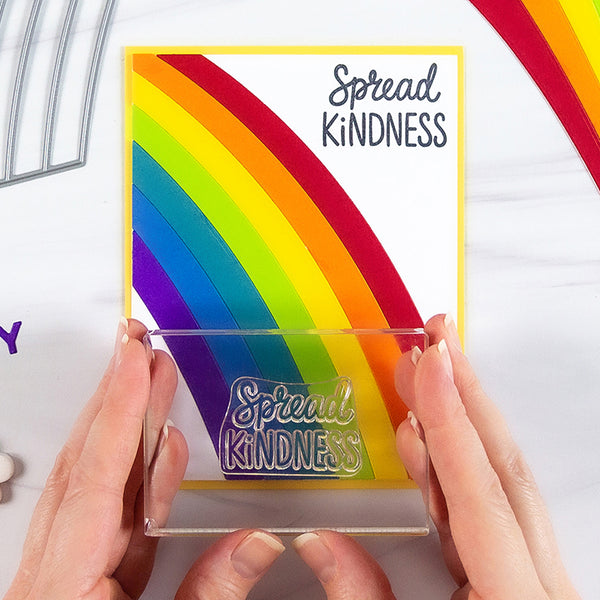 Send Good Vibes, Kindness, & Encouragement with the Wild About Rainbows Card Kit
