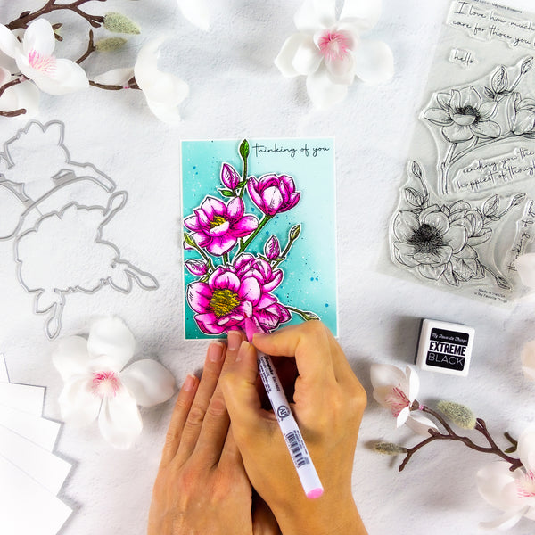 Check Out the Magnolia Blossoms Card Kit — an Elegant All-in-One Kit for Almost Any Occasion!