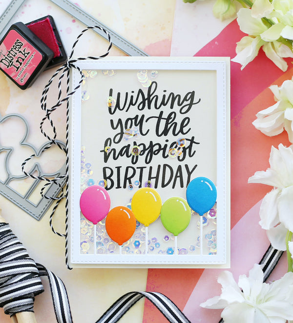 The Happiest Birthdays Feature Balloons (and Shakers!) – Spark Your Creativity with Laura
