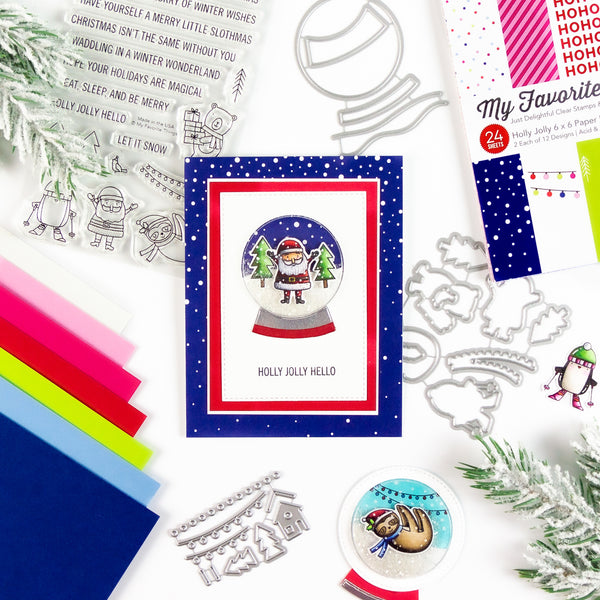 Shake Up Your Christmas Card Crafting with Magical Memories Meant to Share — Check Out the Holiday Snow Globe Card Kit!