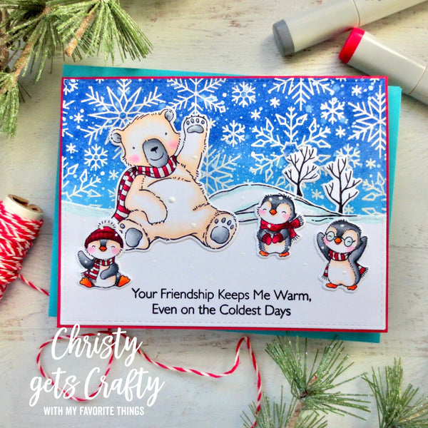 Warm Up Your Winter Cardmaking with Polar Opposites — Time to Get Crafty with Christy!