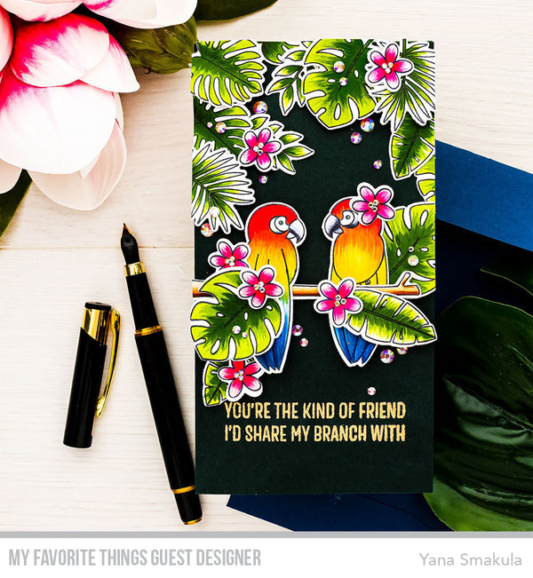Celebrate Special Friendships with Tropical Scenes and Yana Smakula