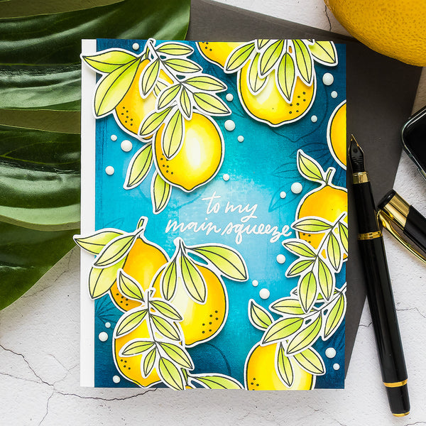 Celebrate Your Main Squeeze with This Bright & Fresh Design from Yana