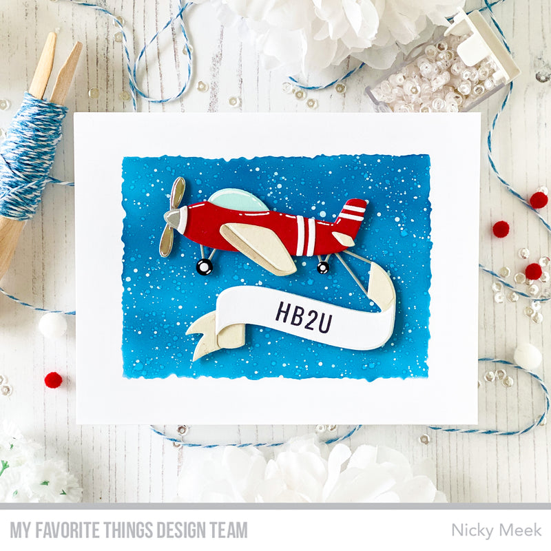 Plane and Simple Sentiments – MFT Stamps