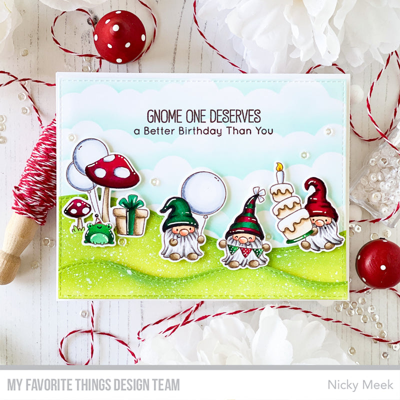 JB Happy Birthday to My Favorite Gnomie Die-namics – MFT Stamps