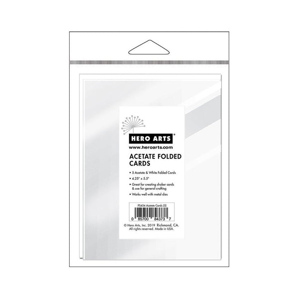 Hero Arts Acetate Cards with Envelopes