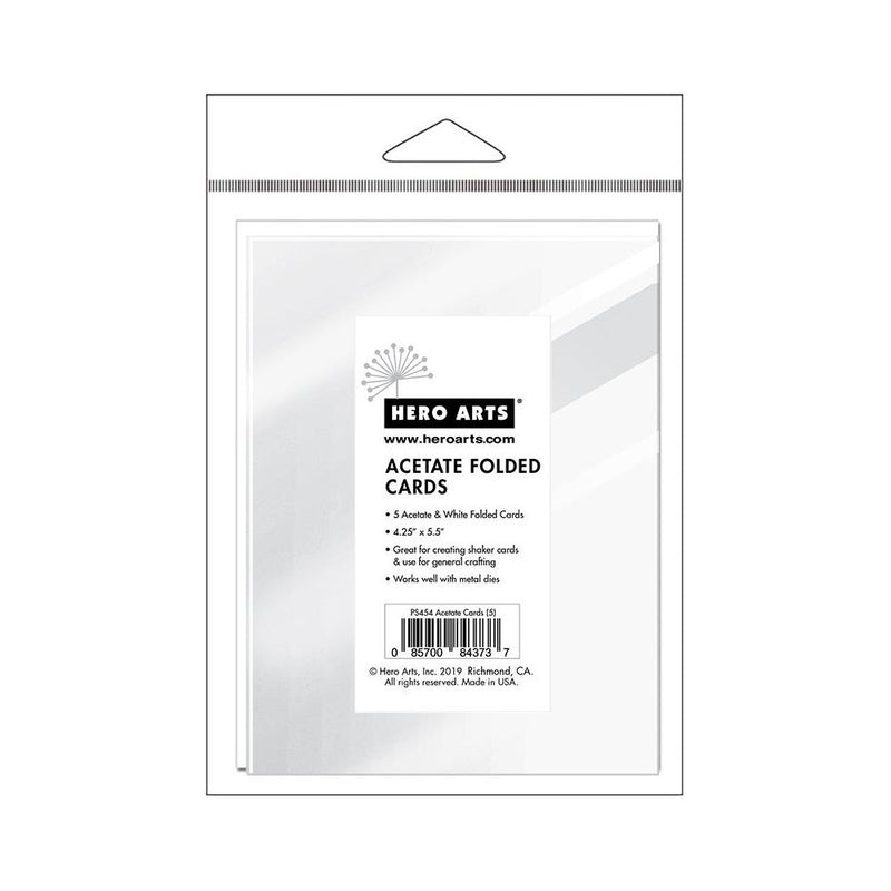 Hero Arts Acetate Cards with Envelopes