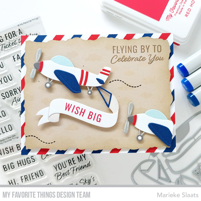 Plane and Simple Sentiments – MFT Stamps