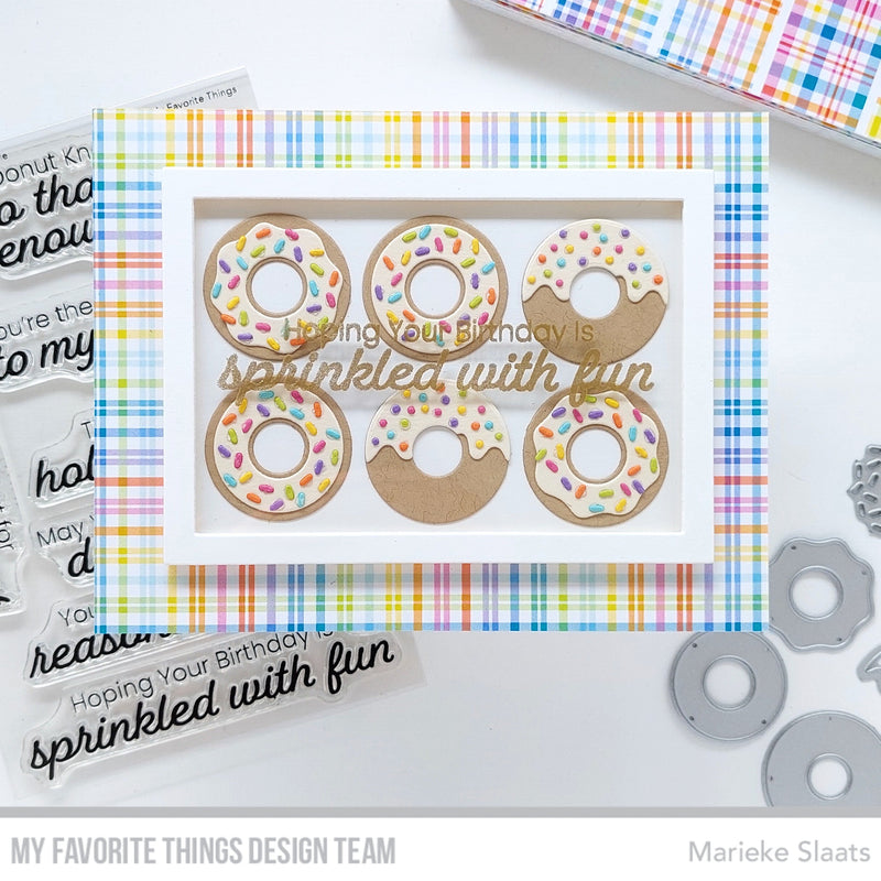 Time to Make the Donuts Die-namics – MFT Stamps