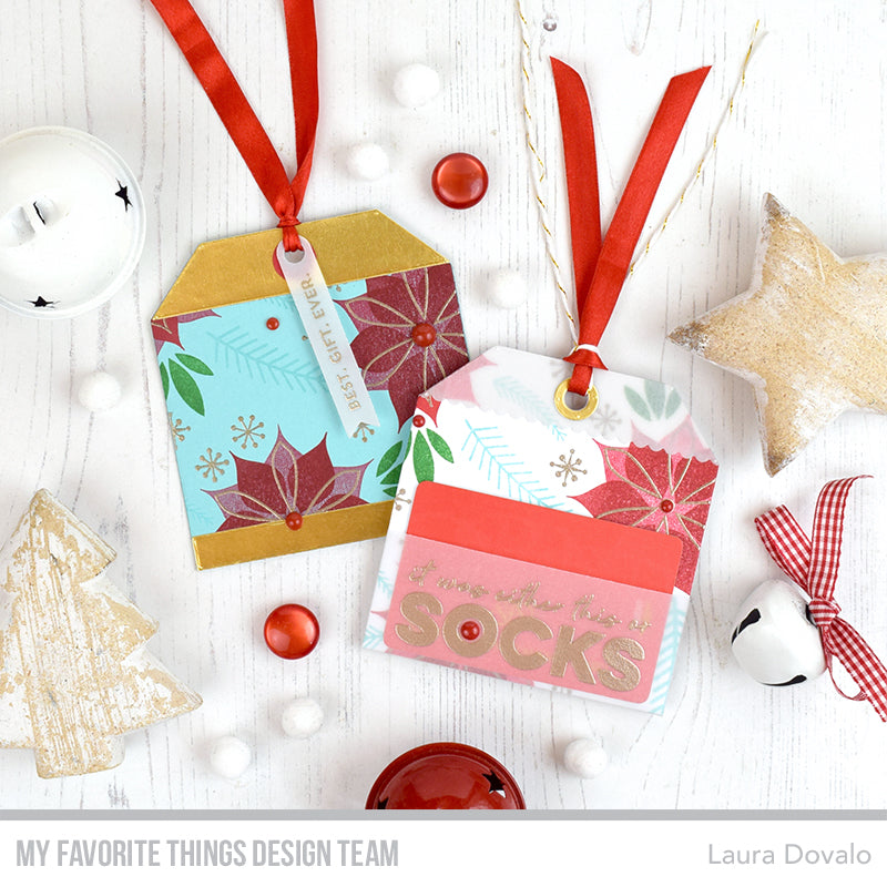 Homemade gift tags by Kimm and Miller