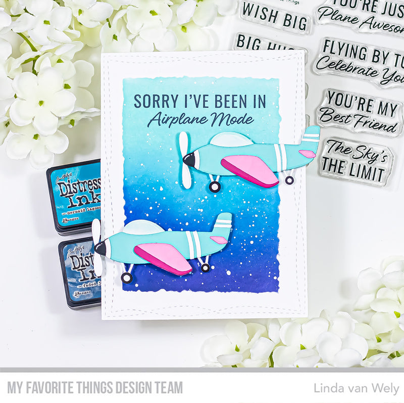 Plane and Simple Sentiments – MFT Stamps