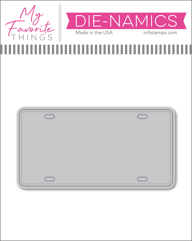 vanity-license-plate-die-namics-mft-stamps for Free Printable Printable License Plate Template Vanity License Plate Die-namics – MFT Stamps for Free Printable Printable License Plate Template