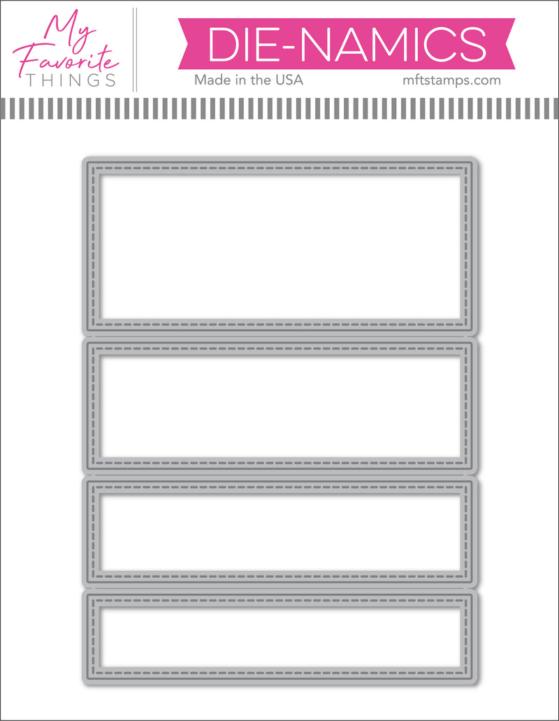 Horizontal Stitched Strips Die-namics