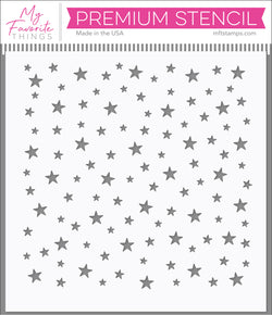 Star Celebration Stencil