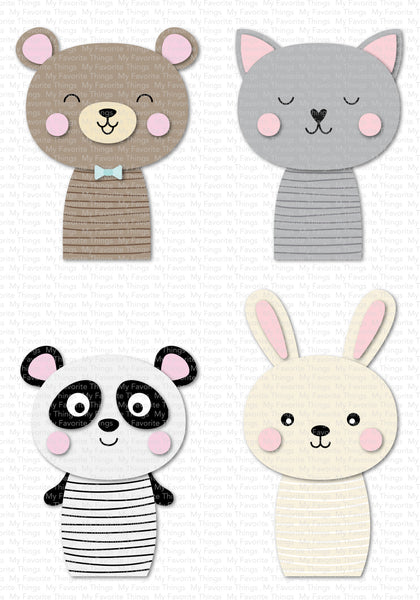 Pop-Up Pals Die-namics and Stamp Set – MFT Stamps