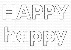 Happy Words Die-namics