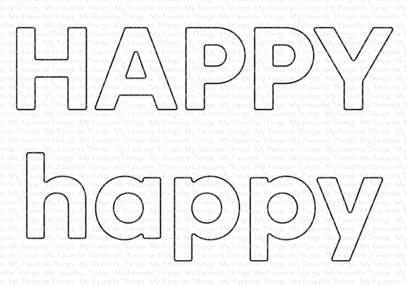 Happy Words Die-namics