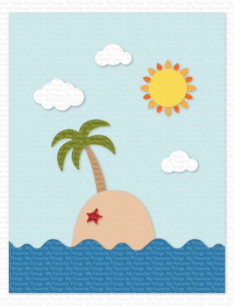 Island Paradise Die-namics – MFT Stamps