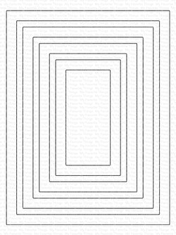 Classic Rectangle Frames Die-namics