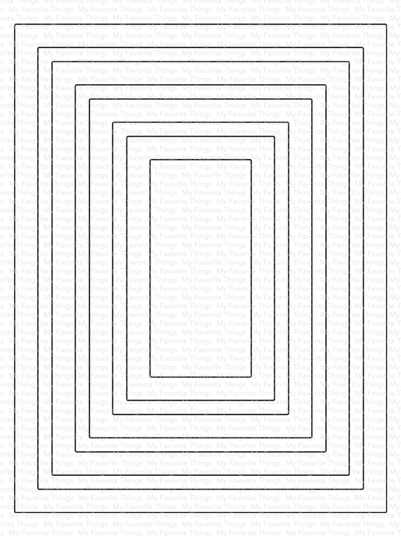 Classic Rectangle Frames Die-namics