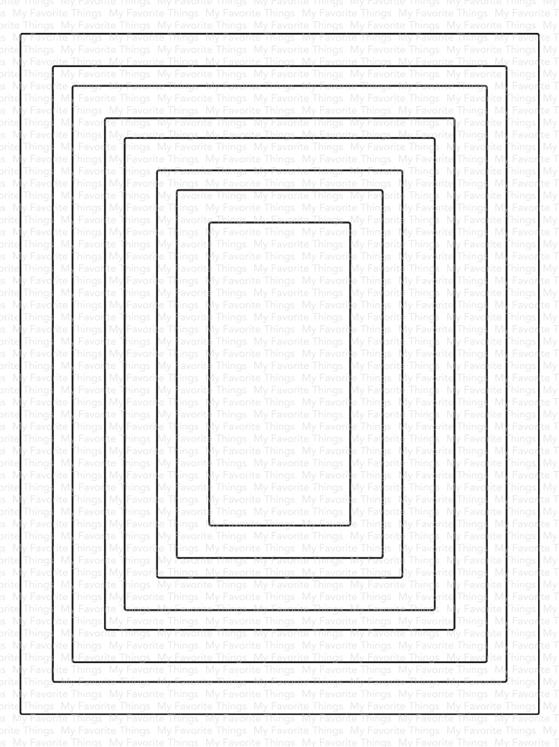 Classic Rectangle Frames Die-namics