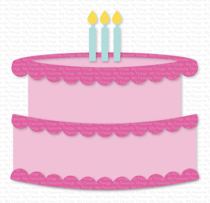 Interactive Birthday Cake Die-namics